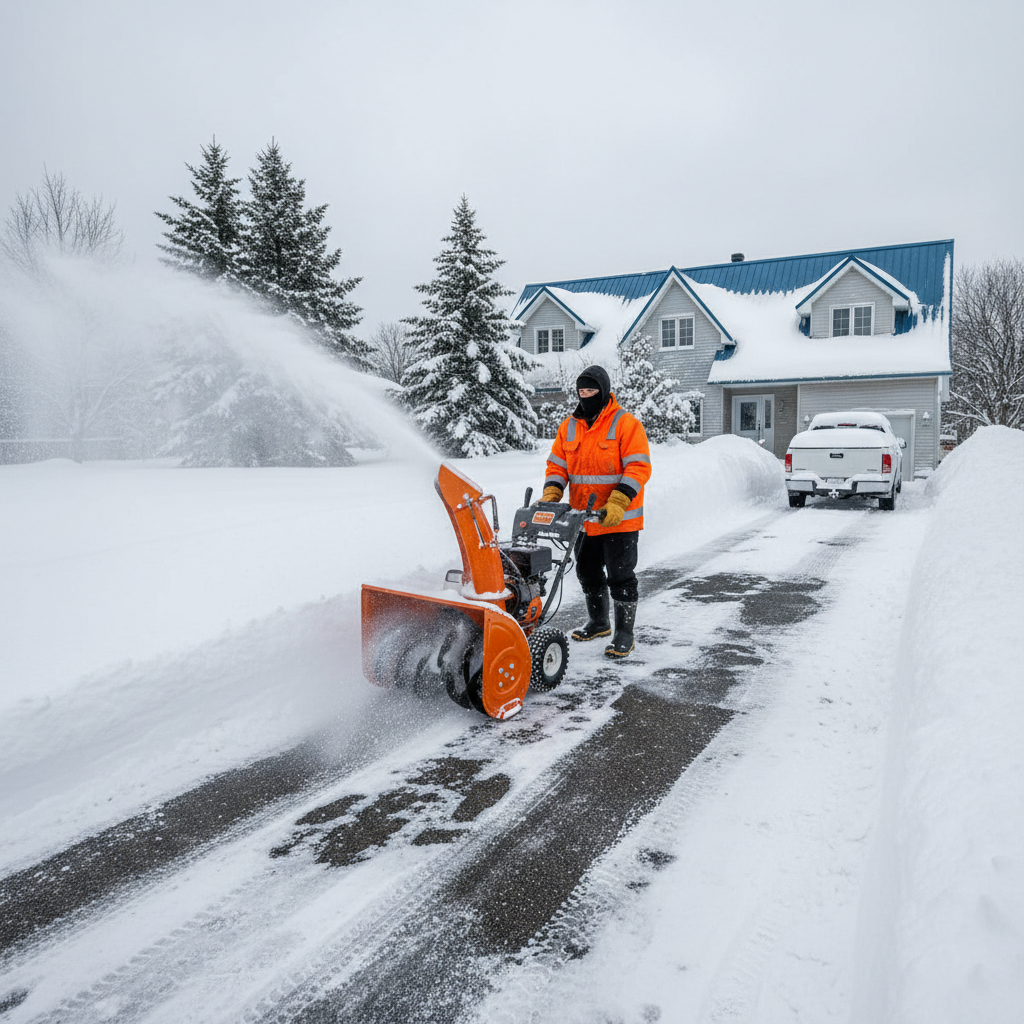 Déneigement Saint-Jérôme — service professionnel