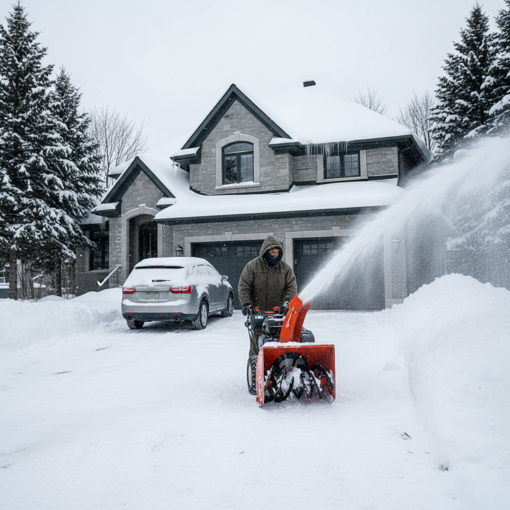 Déneigement Sainte-Julienne — service professionnel