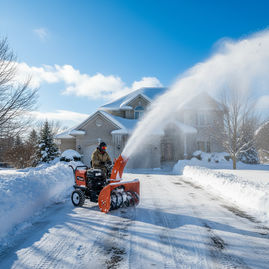 Déneigement Baie-des-Chaloupes — service professionnel