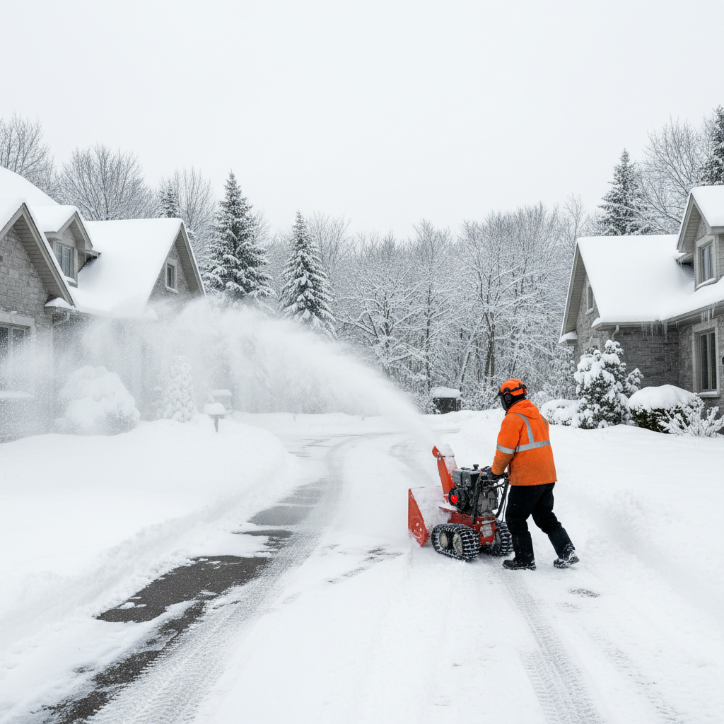 Déneigement Clermont — service professionnel