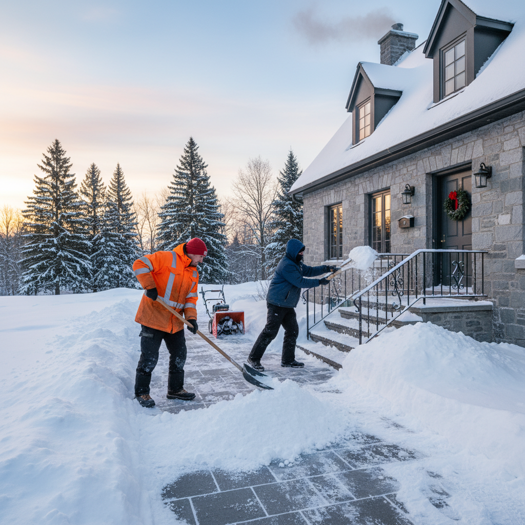 Déneigement Harrington — service professionnel