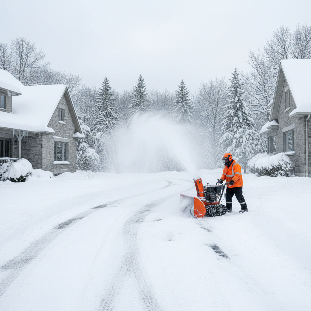 Déneigement La Doré — service professionnel