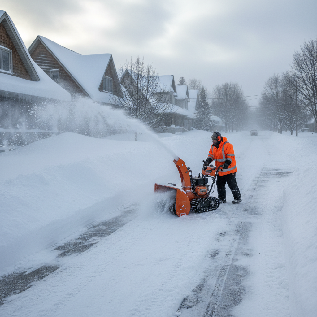 Déneigement Colombier — service professionnel