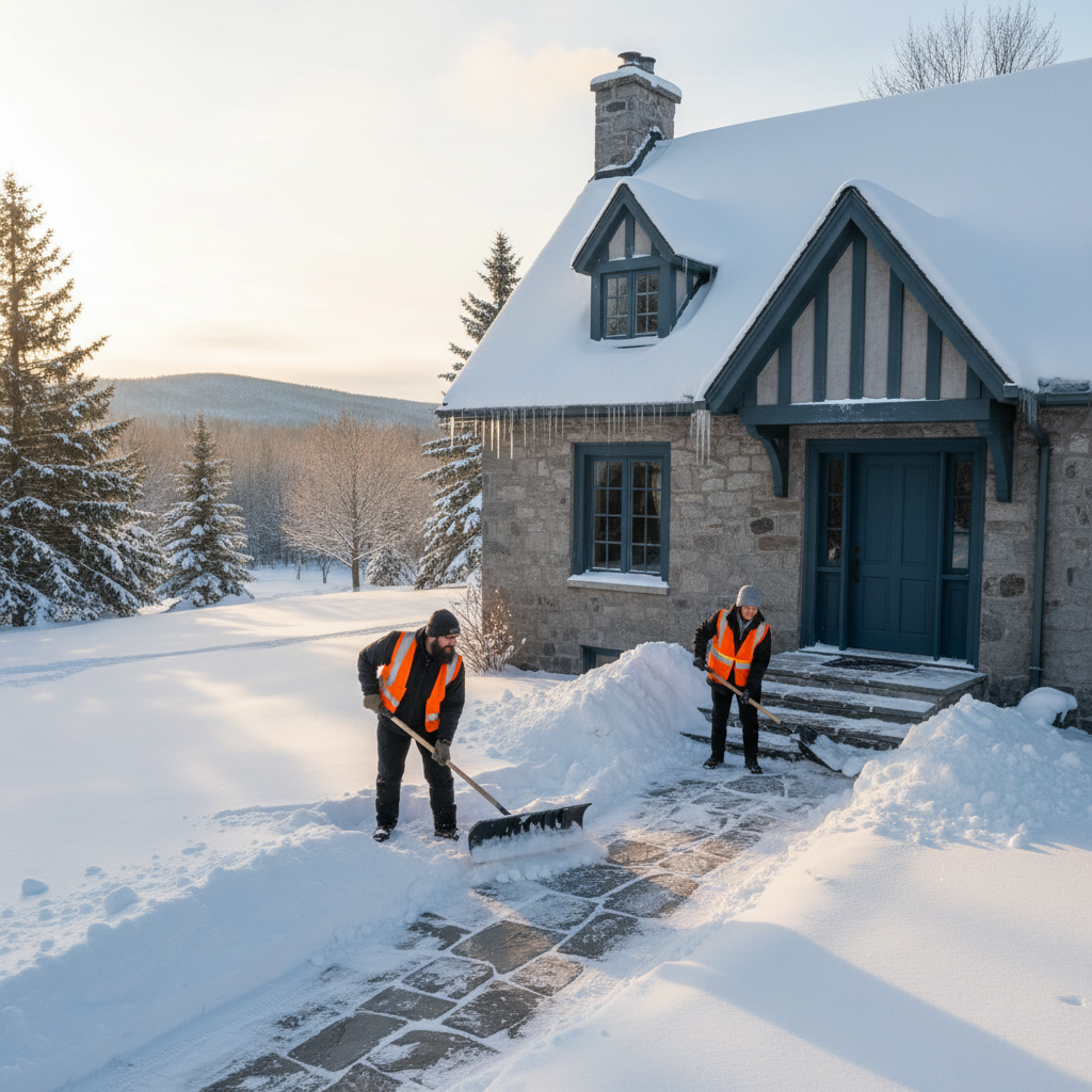 Déneigement Brome — service professionnel