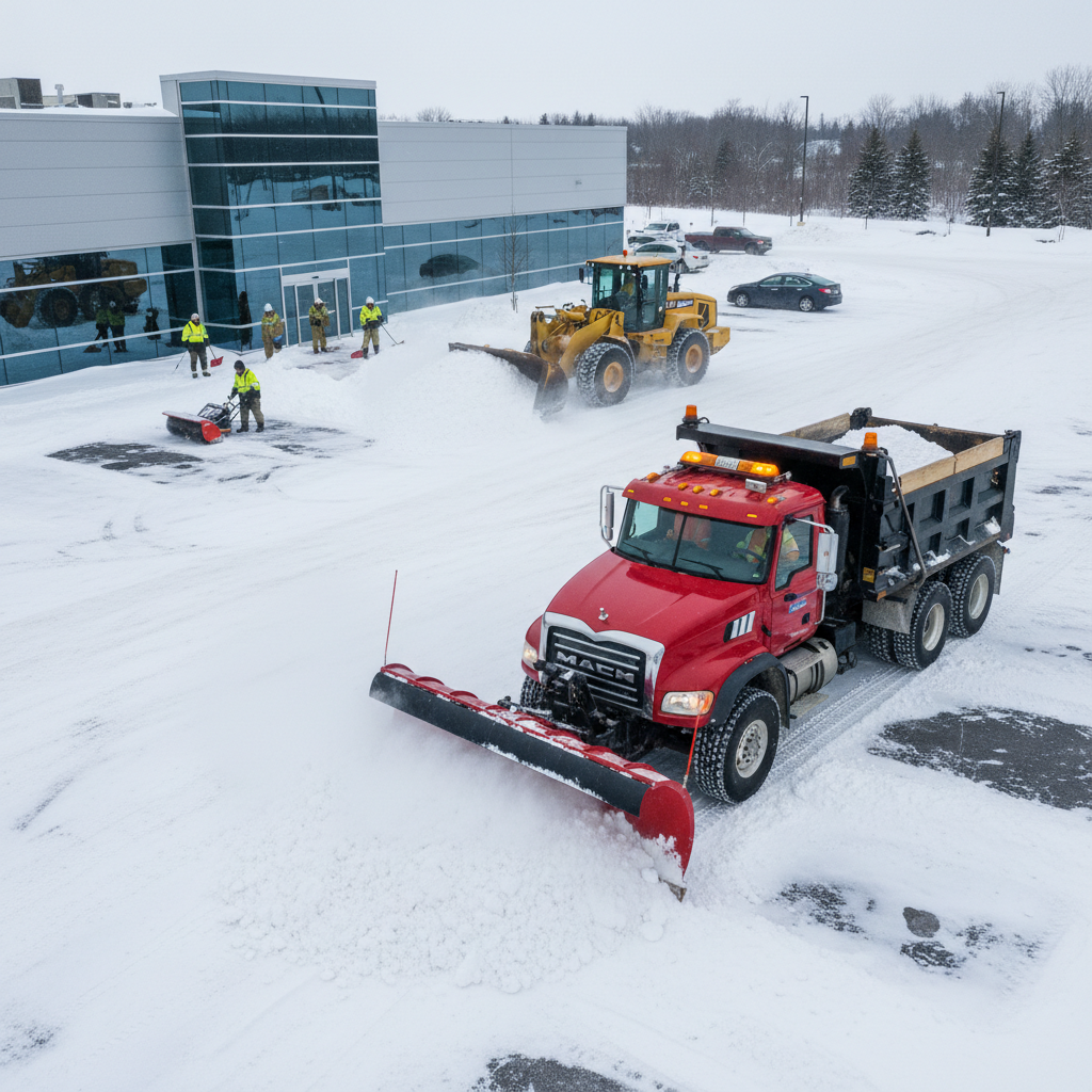 Déneigement Chertsey — service professionnel