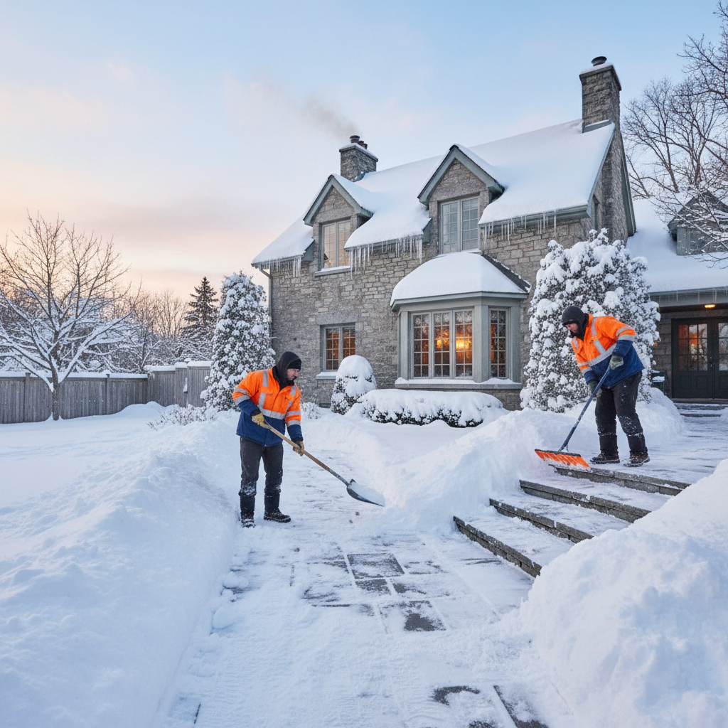 Déneigement Lac-Legendre — service professionnel