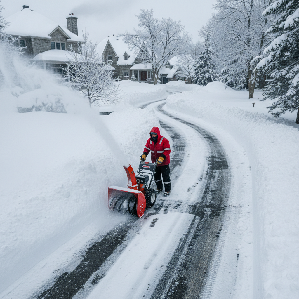 Déneigement Mirabel — service professionnel