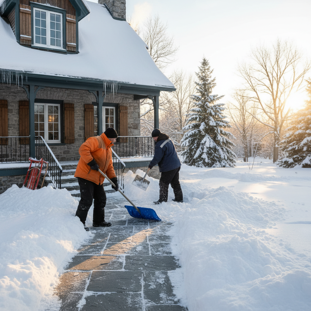 Déneigement Saint-Barnabé — service professionnel