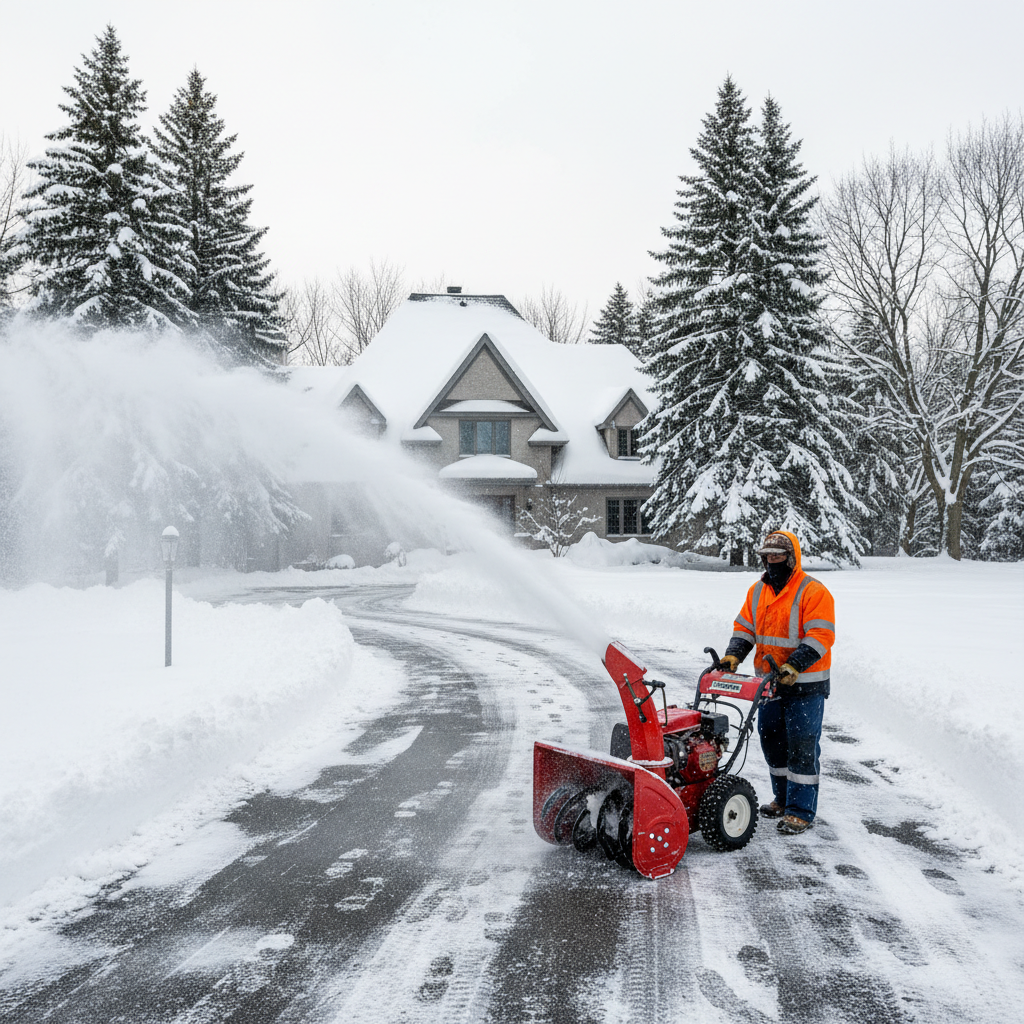 Déneigement Chambly — service professionnel