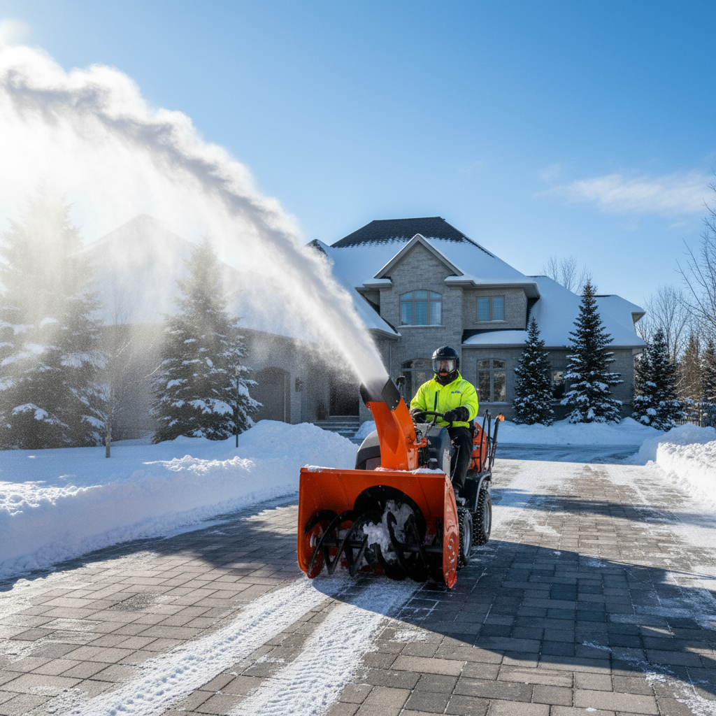 Déneigement Mascouche — service professionnel