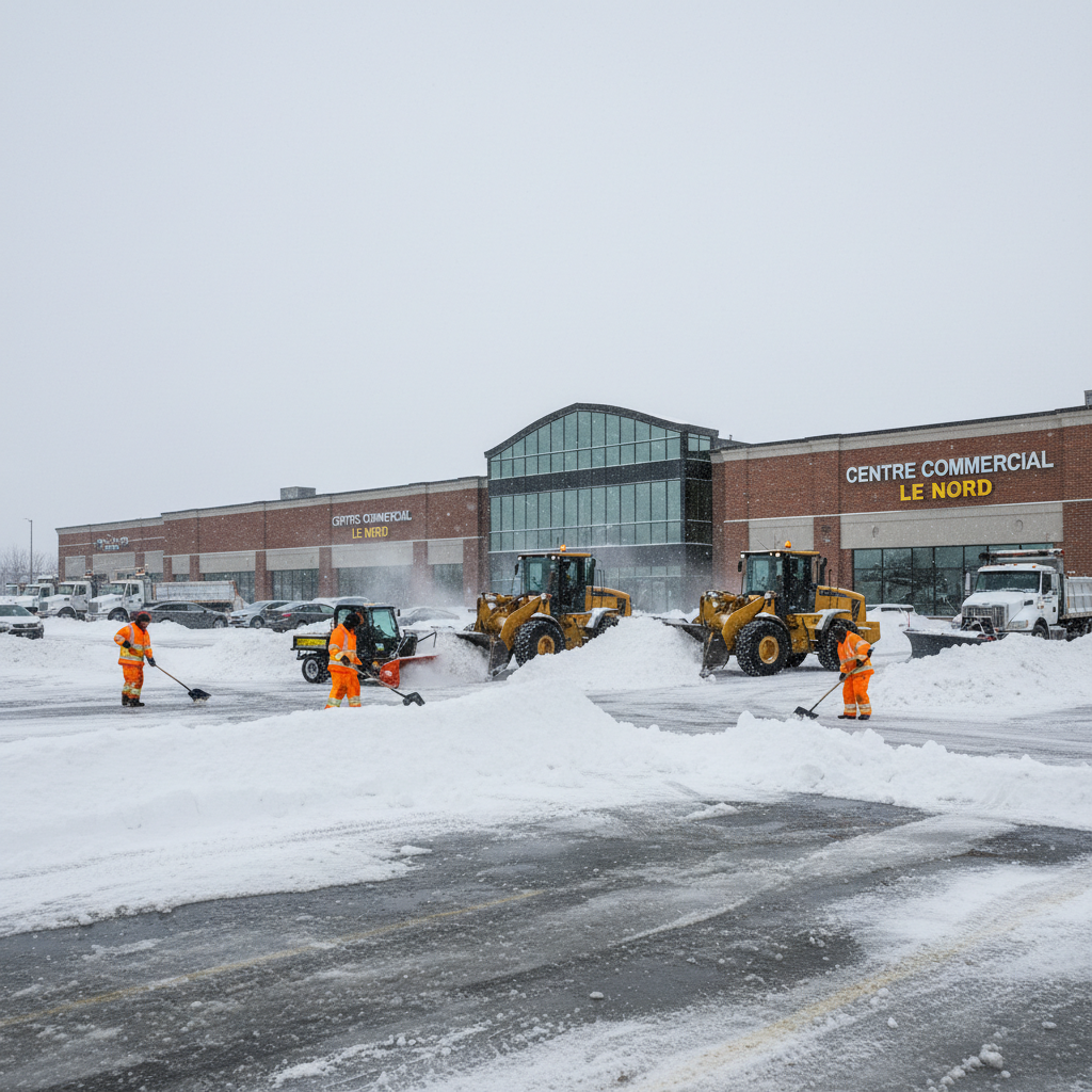 Déneigement Cloridorme — service professionnel