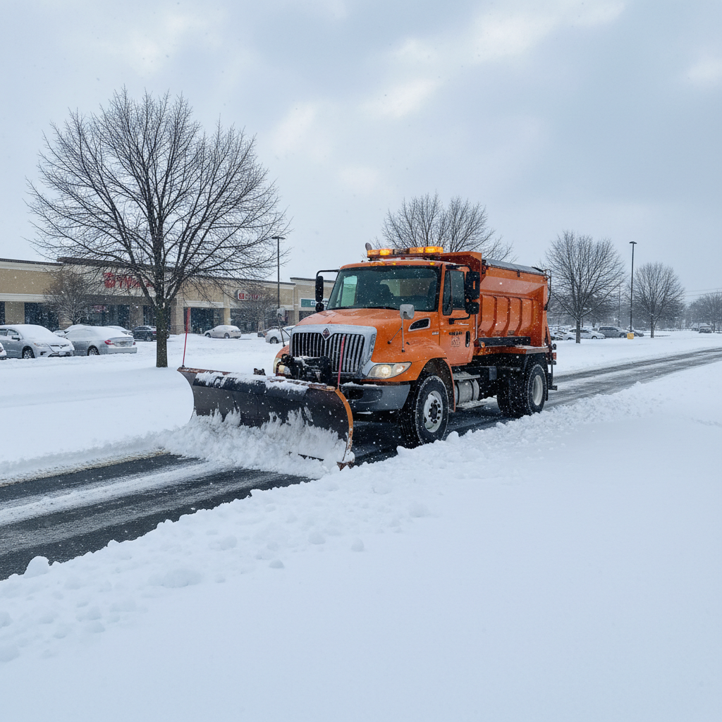 Déneigement Courcelles--Saint-Évariste — service professionnel