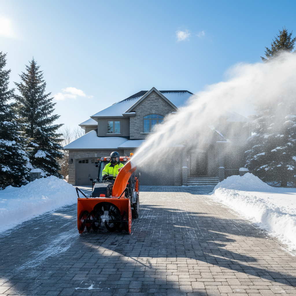 Déneigement Audet — service professionnel